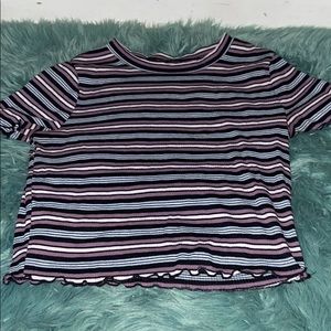 Striped Crop Top